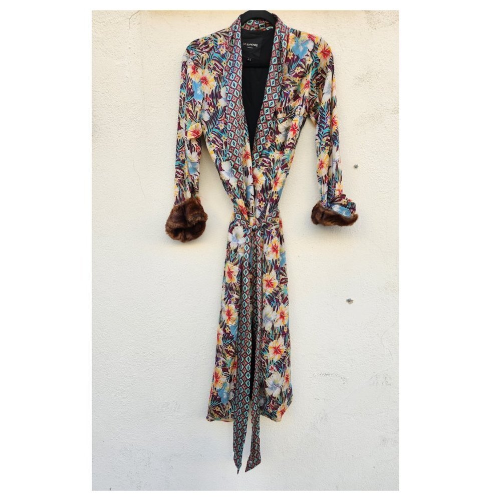 Le Superbe Hibiscus Robe Dress - Picture 4 of 9
